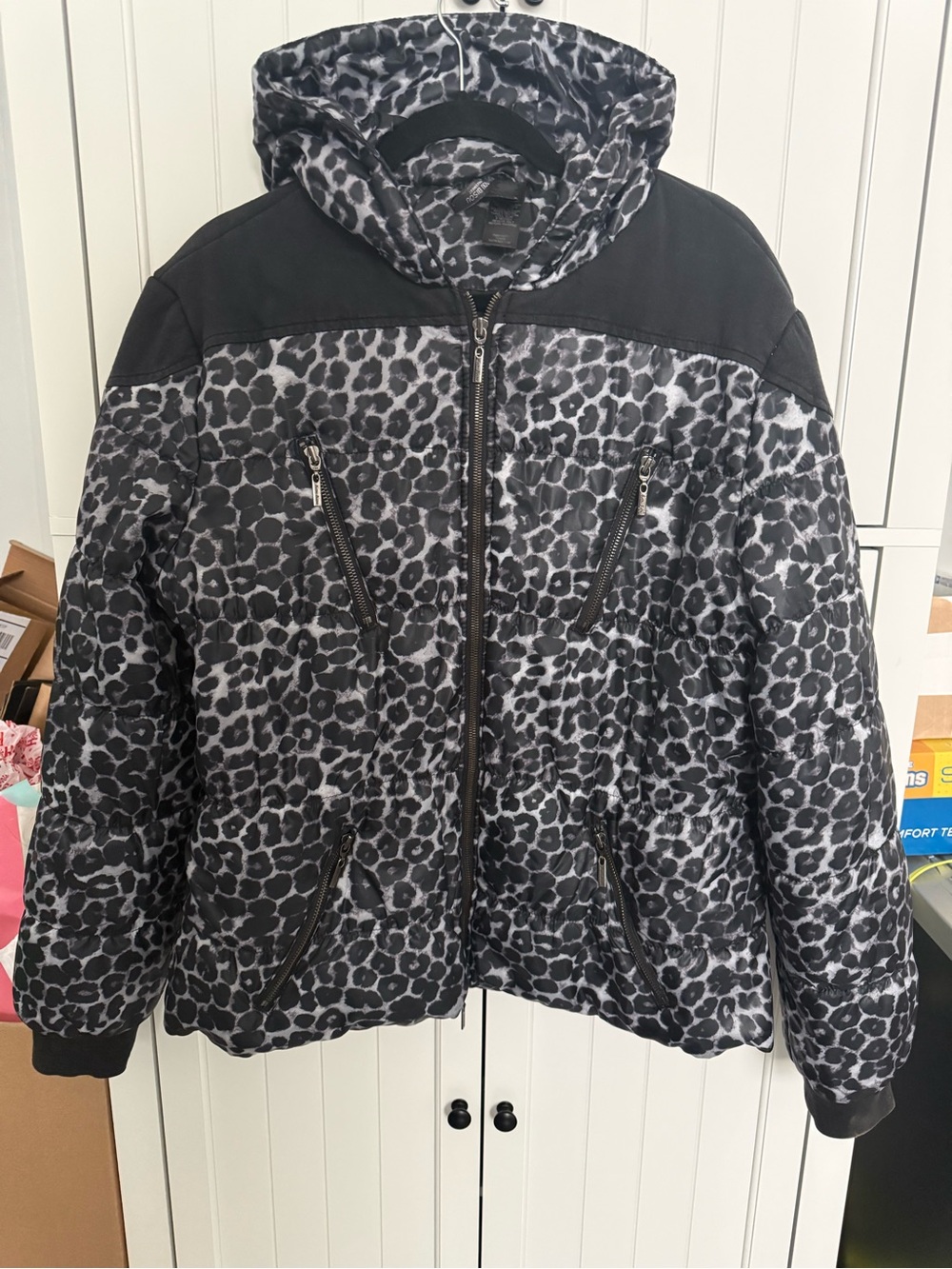 Bisou Bisou Michele Bohbot Puffer Jacket XL